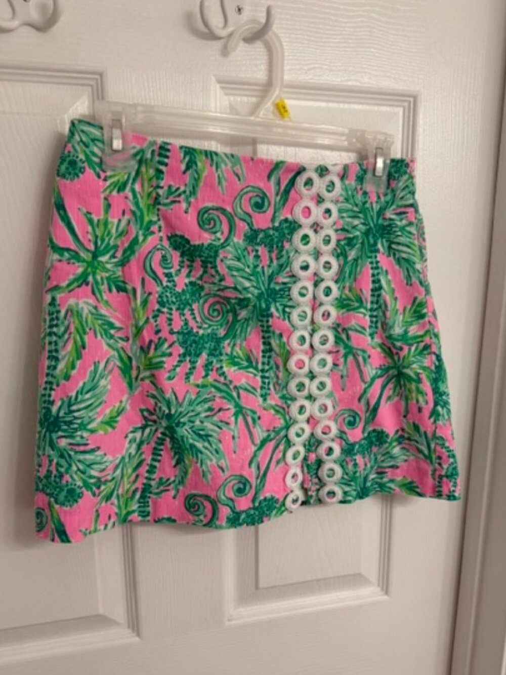 Lilly Pulitzer Hanging around Monkey Print Women's Skort Size 2